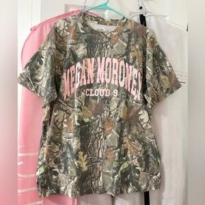 Megan Moroney Cloud 9 Camo T-Shirt Light Pink - No Longer Sold